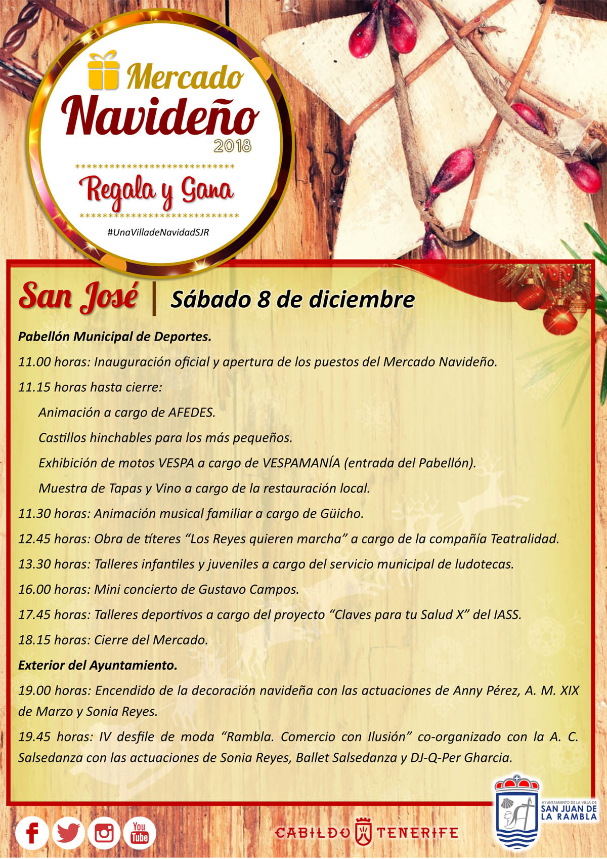 Este fin de semana San Juan de la Rambla se convierte en ‘una villa de ...
